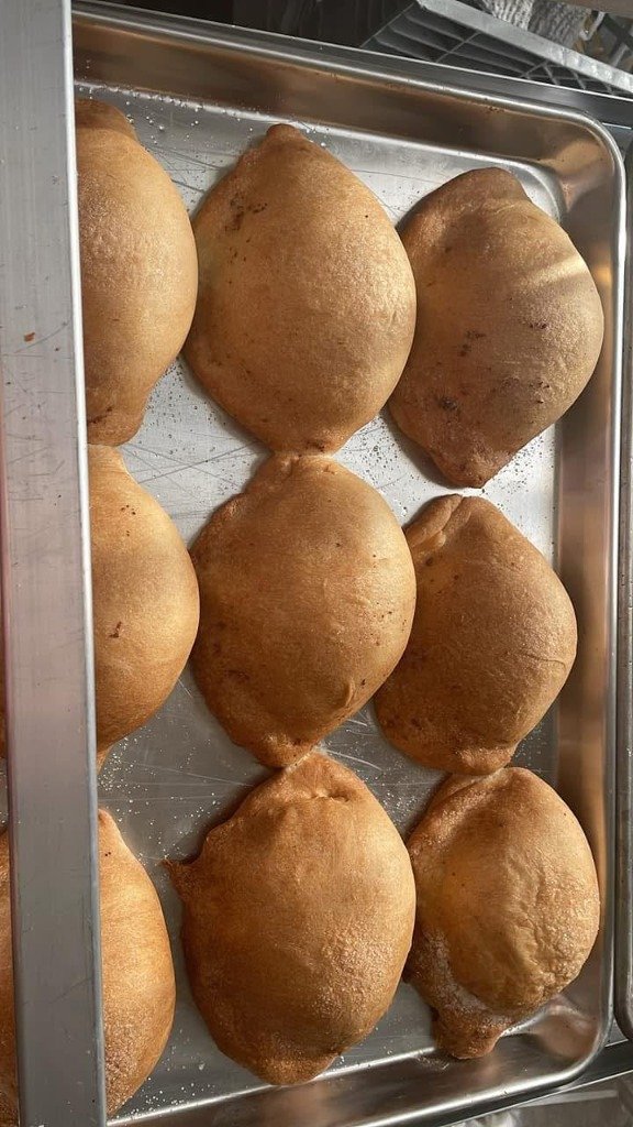 Empanadas de queso calientes